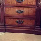 غرفة نوم خشب تركي نظيف