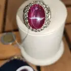 ياقوت احمر افريقي نجمي