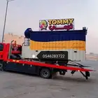 مواصفات العربه 1- مطبخ كامل مصنوع من الاستيل 2-جدران وسقف س
