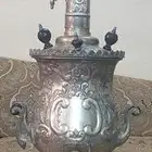 سماور قديم جدا  تراثي مطلي فضة