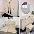 غرف نوم وطني جديد مع تقسيط تابي او تمارا توصيل وتركيب في نفس