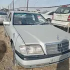 تشليح قطع غيارالسيارات الألماني ةالمستخدمة سي 180 موديل 1996