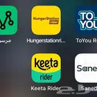 حسابات توصيل طلبات هنقرستيشن وتويو وغيرها