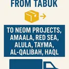 Delivery of wood orders in Tabuk and outside
