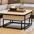 طاوله من الرخام قطعتين