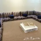 لتفصيل الكنب وتفصيل الستائر والجلسات الخارجيه والارضيه