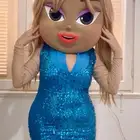 شخصية كرتونيه راقصة