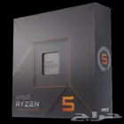 معالج Ryzen 5 7600x جديد بكرتونه