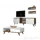 Monde  amp  Mira طقم طاولة تلفزيون وطاولة قهوة