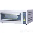 فرن كهربائي 1 طابق 2 صواني مع باب زجاجي كبير