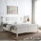 سرير نفرين خشب البيض نظيف مشابهه للصوىدرة