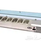 يوجد لدينا ثلاجات تبريد سلطات