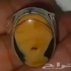 خاتم عقيق الوجه النائم