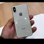 ايفون X 256 اللون الابيض مع كامل اغراضه ب4500