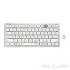 كينسينغتون-لوحة مفاتيح لاسلكية متعددة الأجهزة مقاومة للرذاذ