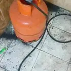 أنبوب غاز مع المنضم