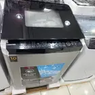 غسالة توشيبا اتوماتيك فتحة علوي استيل 13 كيلو