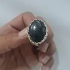 خاتم فضة ثقيل