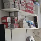 تركيب وصيانة كاميرات مراقبة للمحلات والبيوت والاستراحات والم