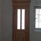 ابواب خشبيه تفصل بخامات وتشطيب قمه الجمال والذوق واصباغ الاط