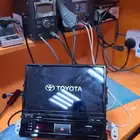 اصلاح شاشة جيب لاندكروزر 18 الى 2021 طافية بالمره