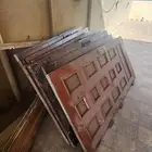 أبواب خشب مقنو للمداخل الشقق