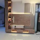 ديكورات تلفزيون شيبورد بديل خشب