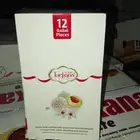 قهوه كابتشينو وحلويات ويفر بالشلاطه