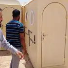 حمامات فيبر عادي وفرنجي سهل تنقل