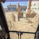 اعمال حفر وهدم وترحيل