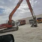 بوكلين حفار بوم طويل ذراع طويل دقاق وغراف