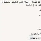 شقة مفروشة للإيجار نجران حي الجامعة دور أرضي عوائل فقط