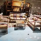 جلسات خارجيه خشب اثاث