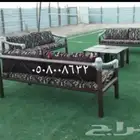 جلسات خارجية مراكيز كراسي حديد