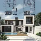 مهندس معماري تصميم مخططات معماريه - 3D-2D