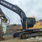 بكلين بناء حجر كبير وقص اراضي اسعار مناسبه للجميع