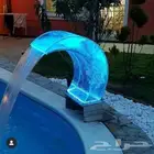 تأسيس شلالات ومسابح