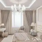 تفصيل ستائر جلسات وسراير وتعديل القديم وعانه جديد