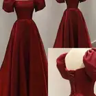 فستان احمر ملبوس مرا وحده يلبس مقاس s و m