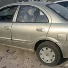 نيسان صني مصدوم تشليح ((قطع غيار فقط))