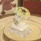 خاتم واساور العقرب فسفوري..متوفر فصوص وتعليقات