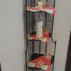 للبيع زاوية حديد لون اسود مع كريستال