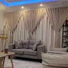 تفصيل ستائر ويفي الهبه الجديده بسعر المتر المربع 85للخطين و7