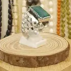 خاتم زمرد طبيعي