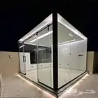 تصميم غرف زجاجة