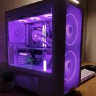 gaming pc ryzen 7 7800x3d 9070 xt white بي سي للبيع