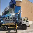 ونش كرين رافعه مع السله للئيجار اليومي تخليص اعمال الصيانه