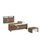 A luxurious office set including modern manager desk