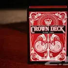 ورق لعب بايسكل النادر CROWN يتوفر لون أحمر و أخضر