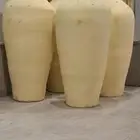 مزهريه فخار زراعه منقش